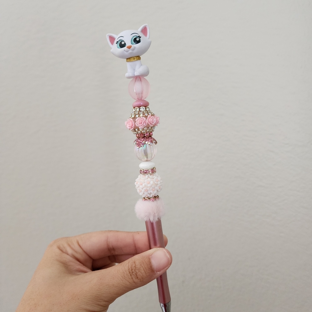 Disney Marie Doorable Beaded Pen